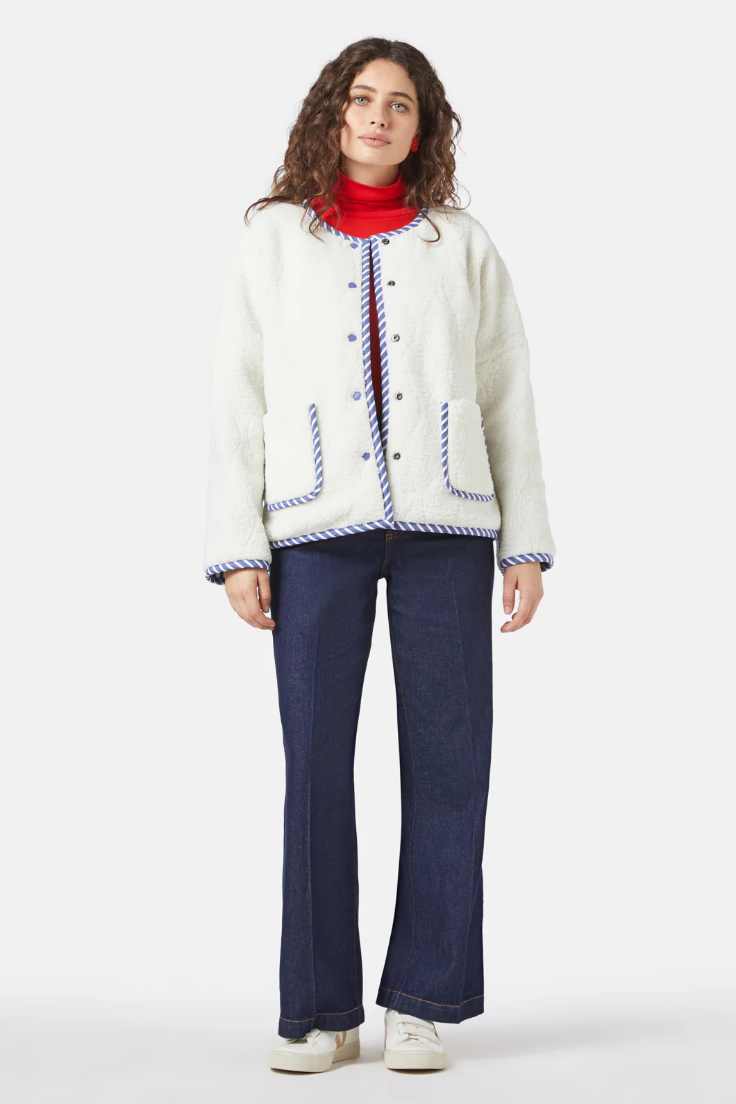 Artists Patchwork Quilted Jacket - Image 4