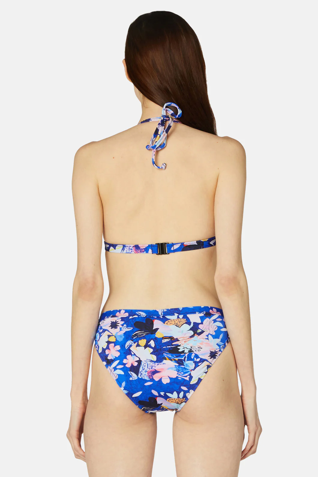 Big Blue Triangle Bikini Top - Image 4