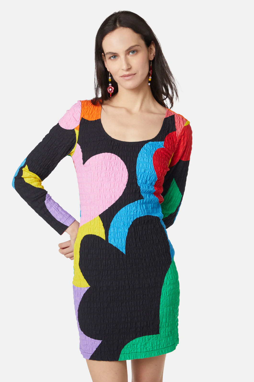 Bubble Tea Crinkle Dress - Image 3