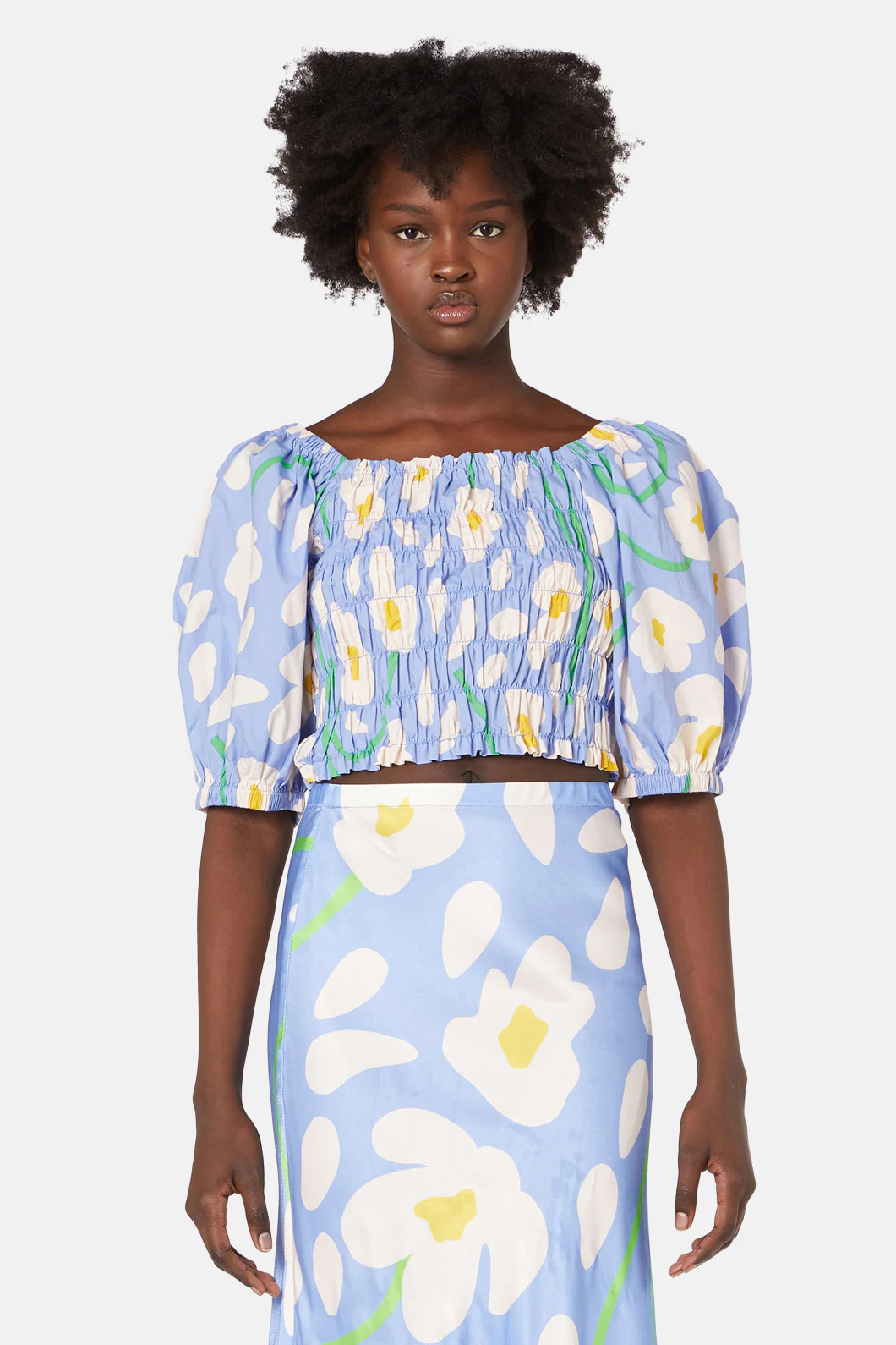 Day Flowers Crop Top - Image 3