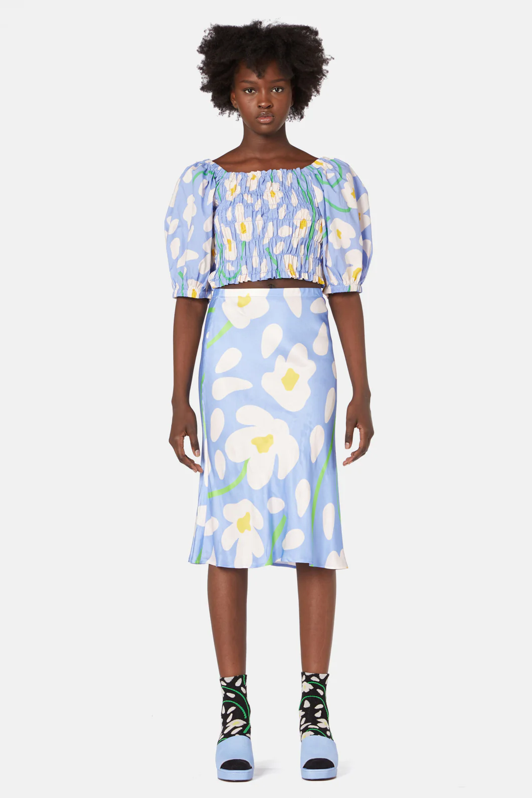 Day Flowers Crop Top - Image 4