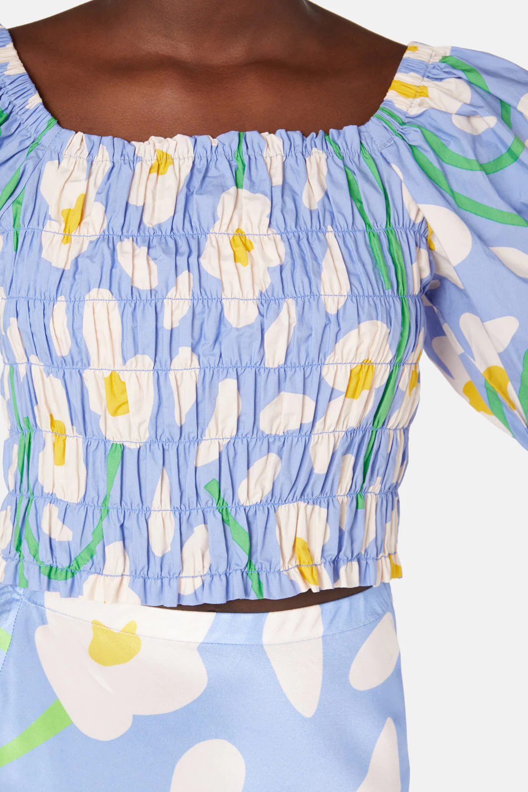 Day Flowers Crop Top - Image 7