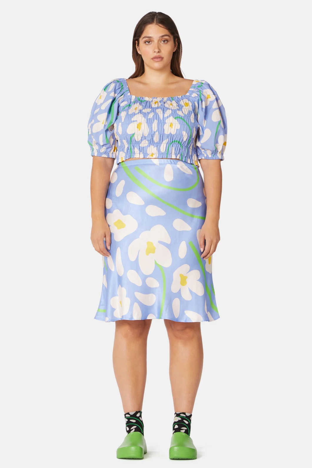 Day Flowers Crop Top - Image 8