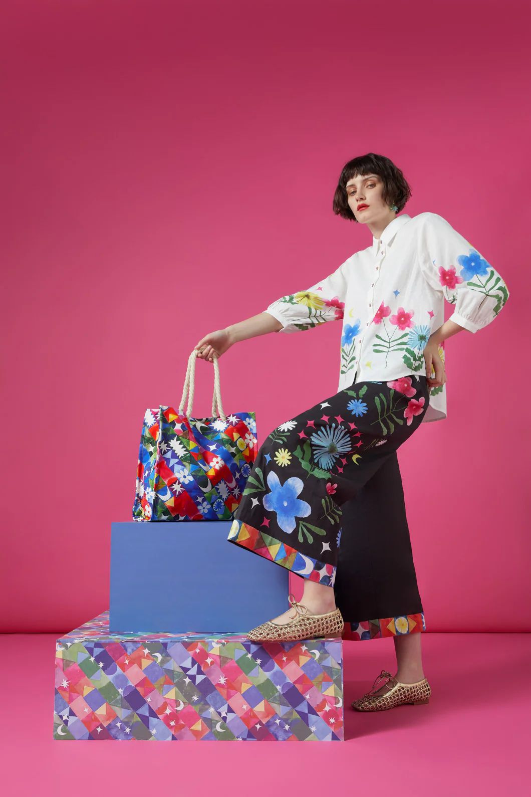 Friends Of The Sun Canvas Tote - Image 5