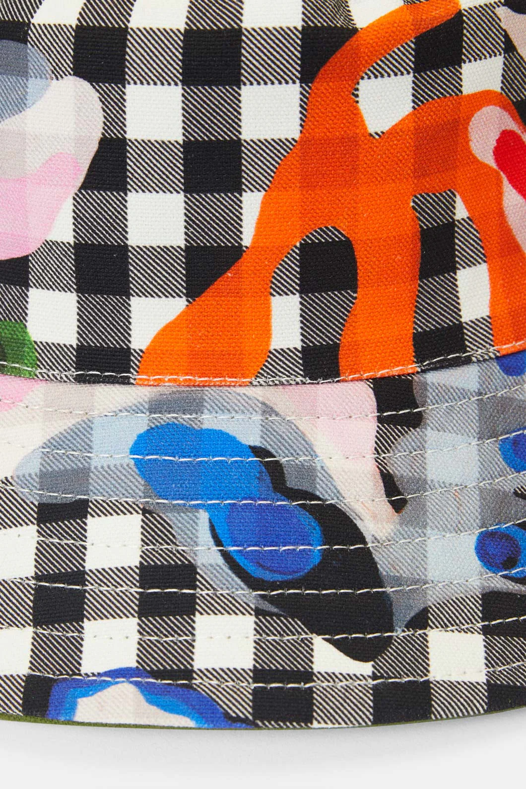 Garden Check Bucket Hat - Image 4