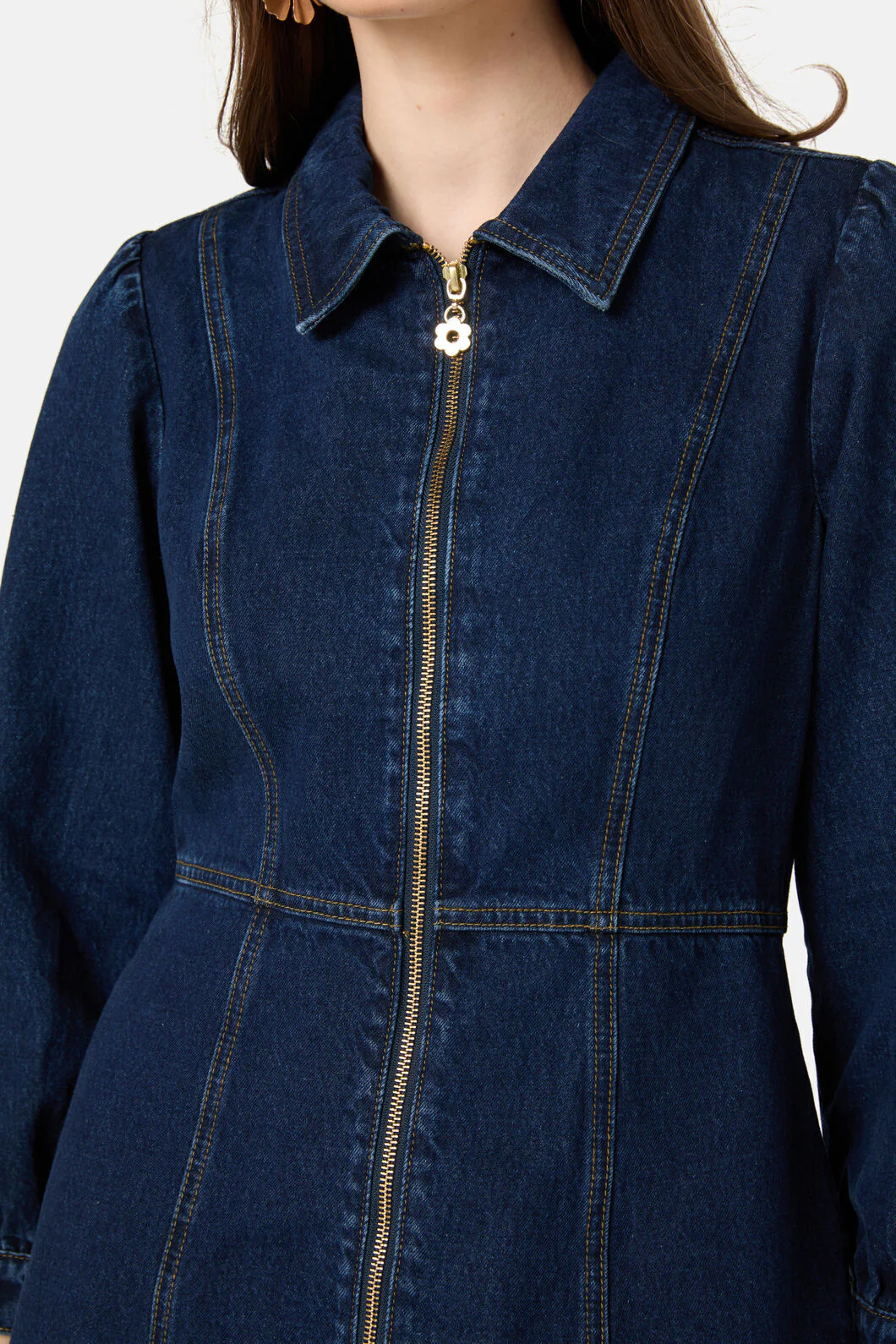 Garden Growers Denim Dress - Image 8