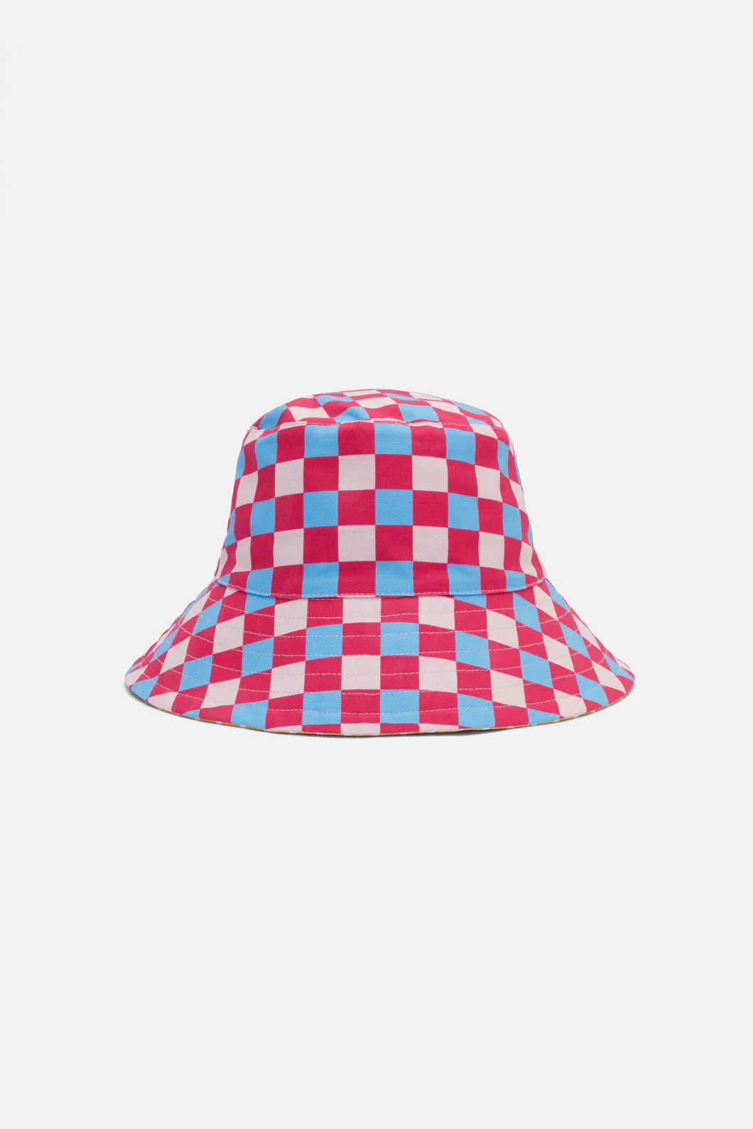 Gingham Bucket Hat - Image 3