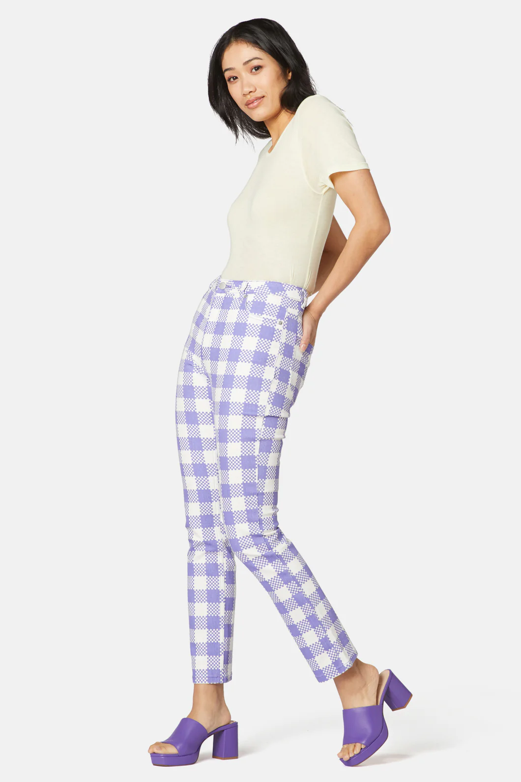 Gingham Glow Jean - Image 3