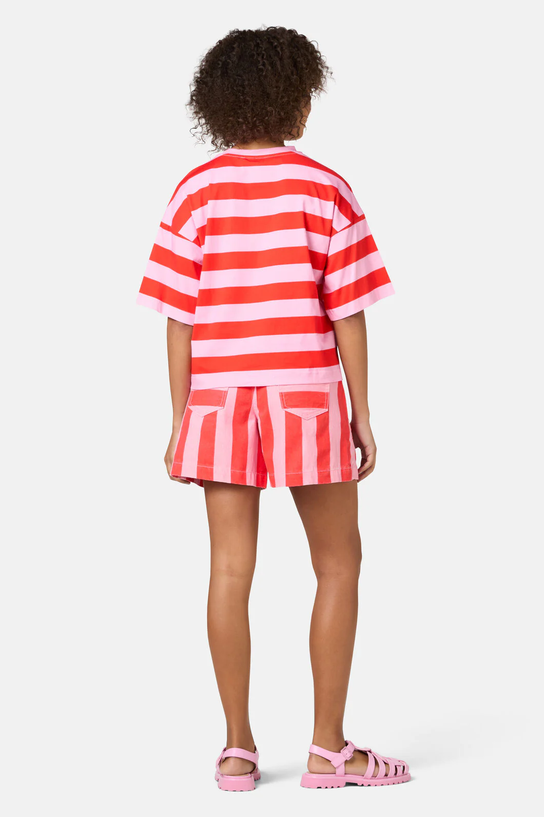 Lemonade Print Relaxed Tee - Image 6