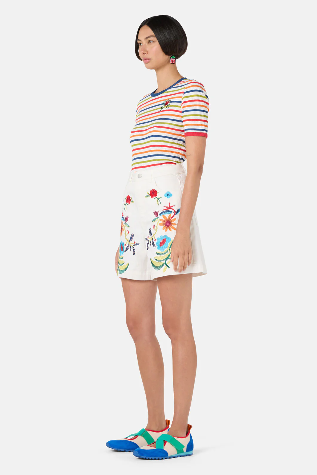 Little Things Striped Tee - Image 3