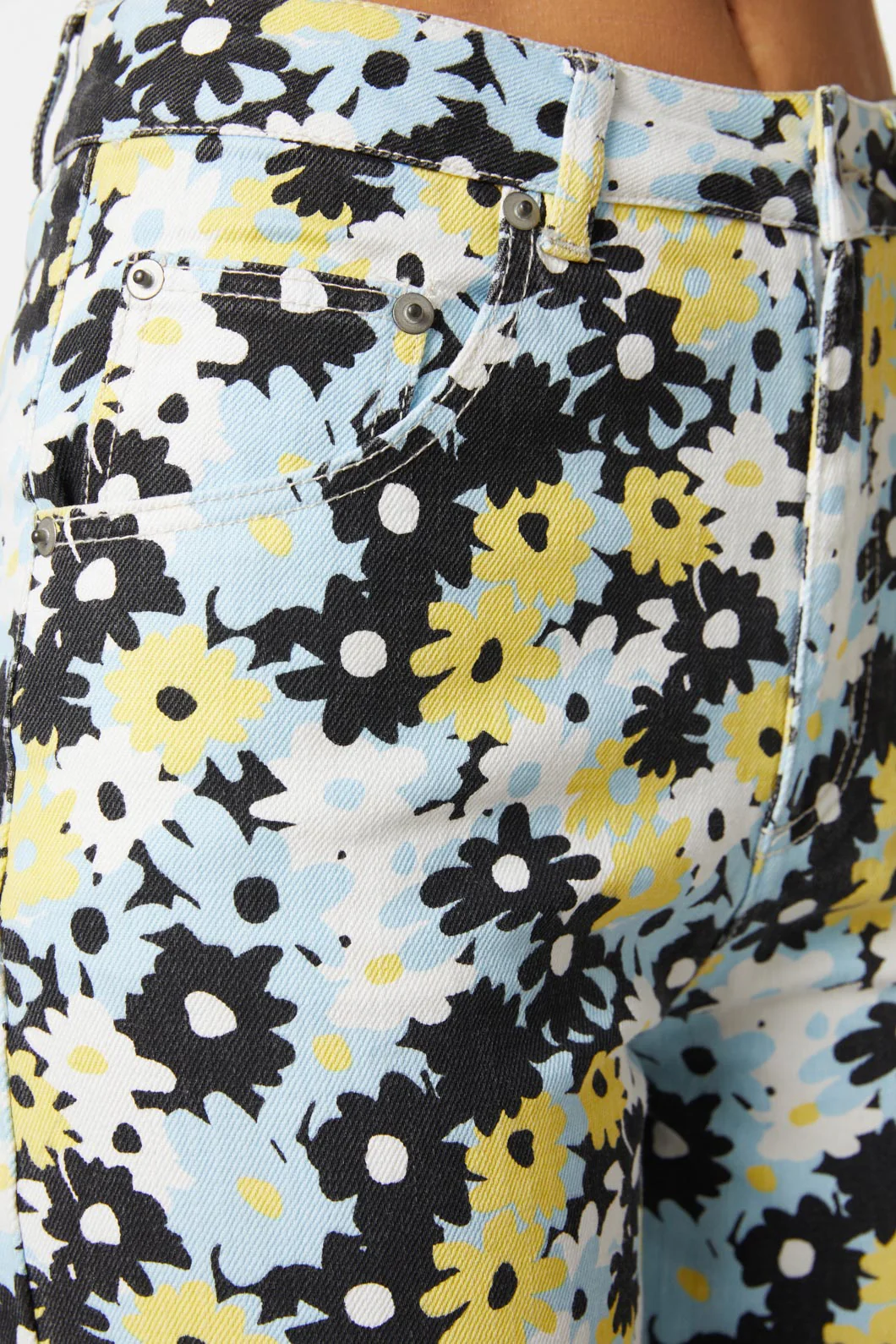 Micro Floral Jean - Image 4