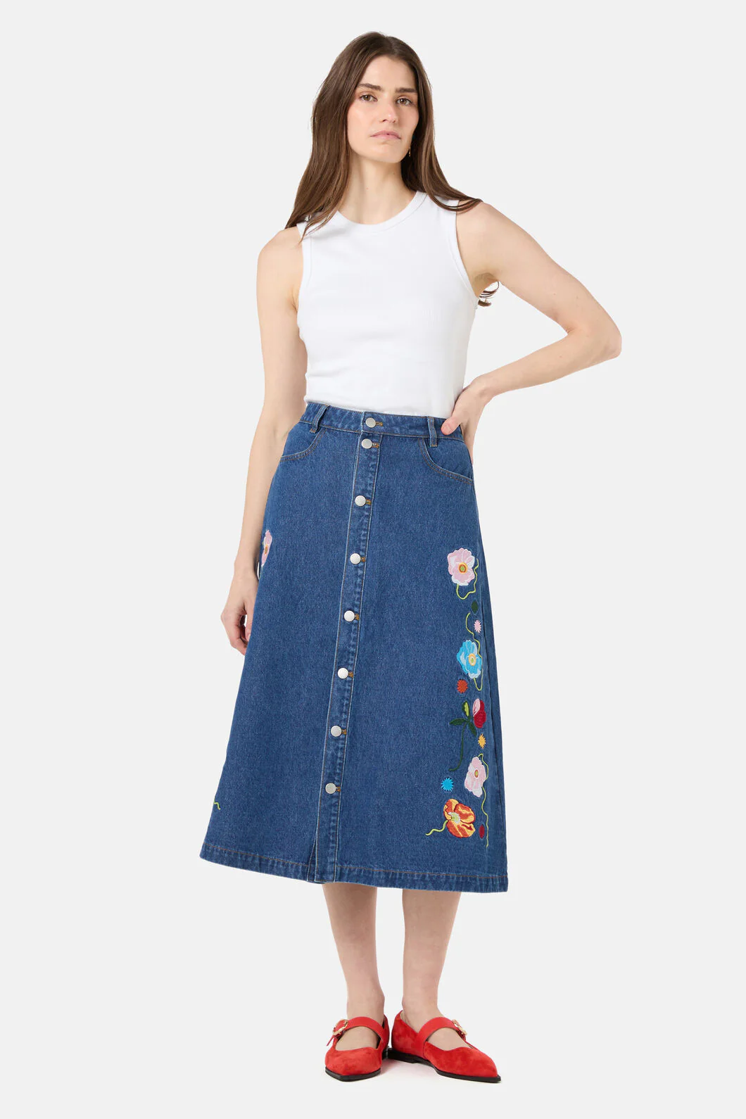 Parade Denim Skirt - Image 3