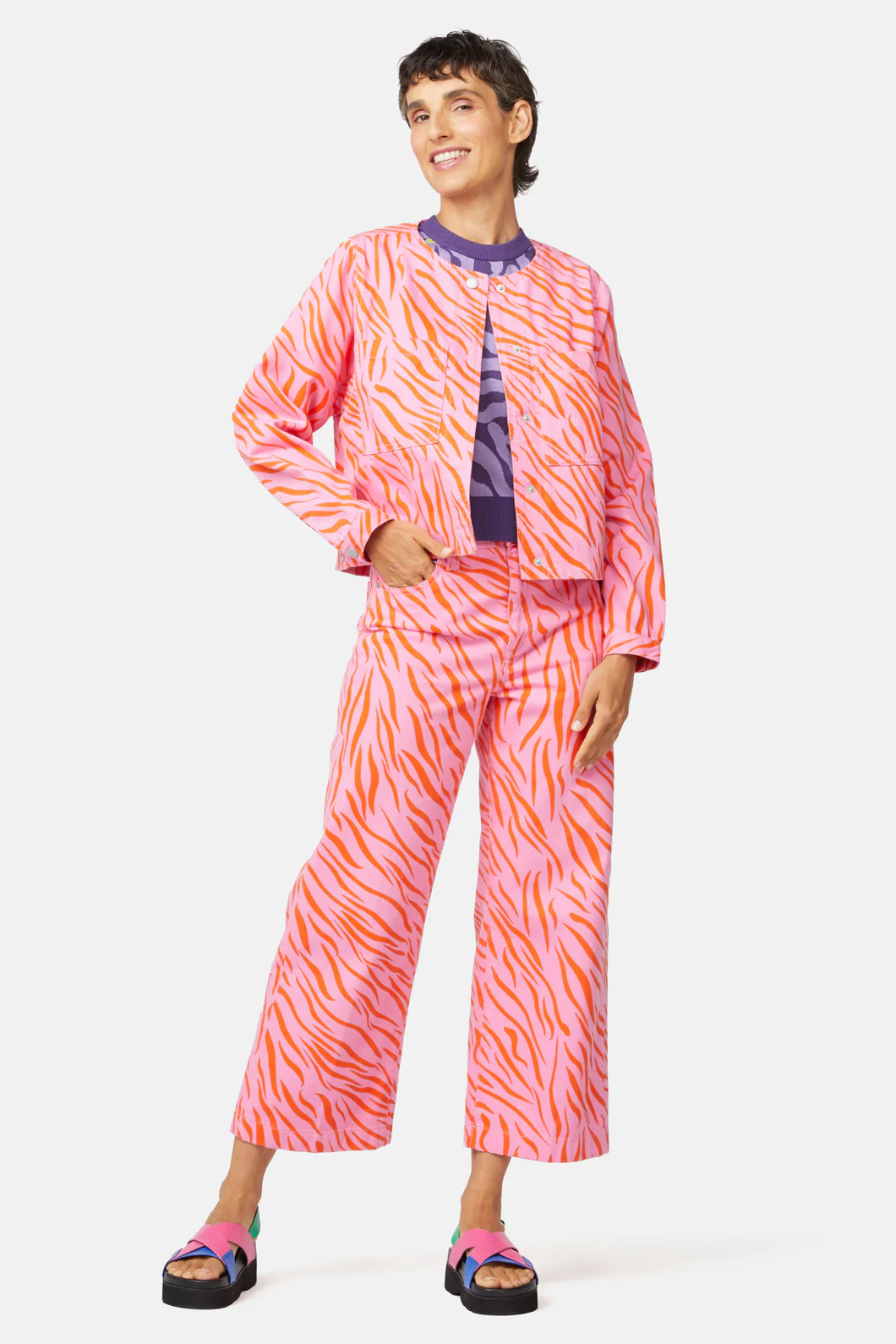 Pink Zebra Jacket - Image 4