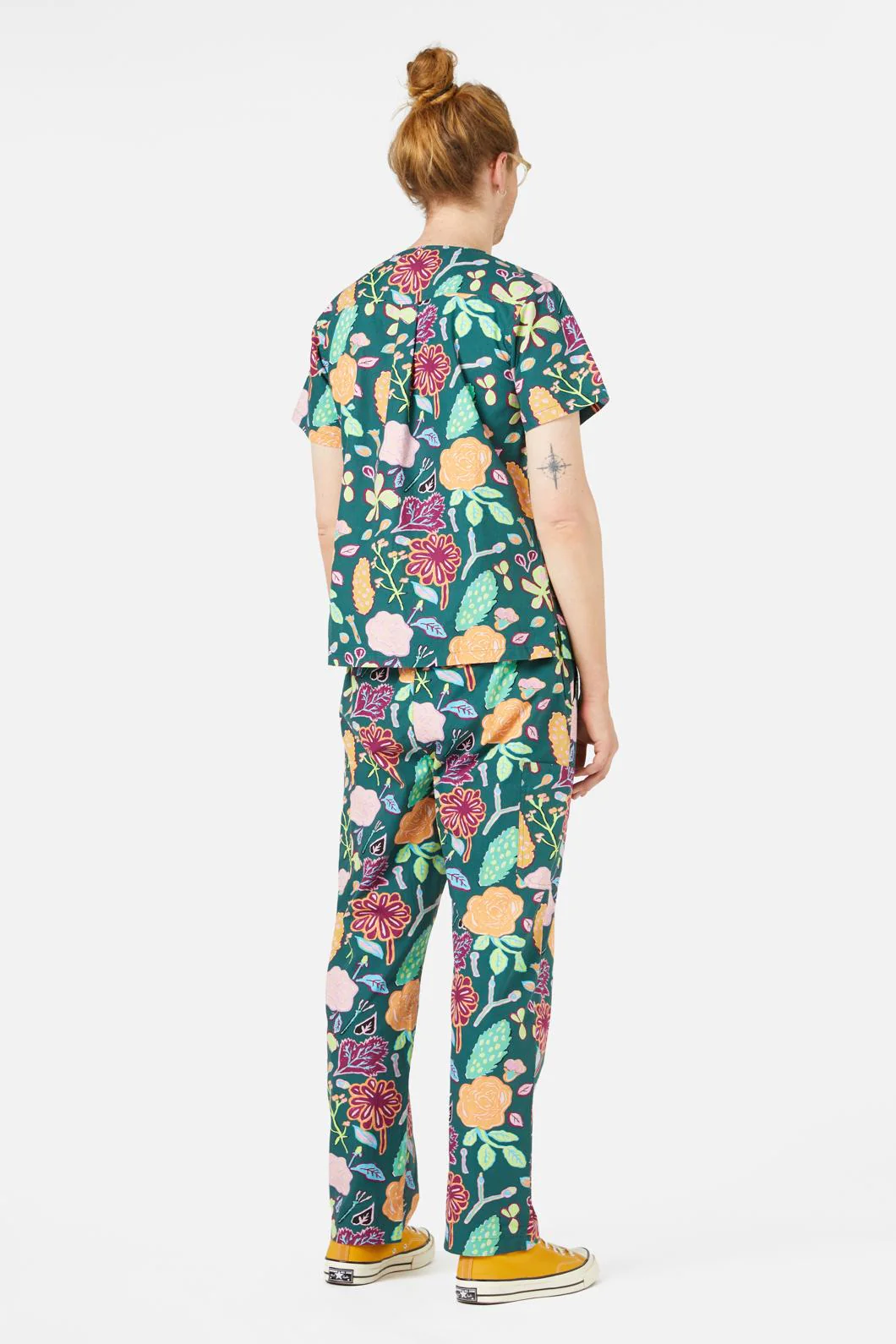 Pitched Petals Scrub Set - Image 3