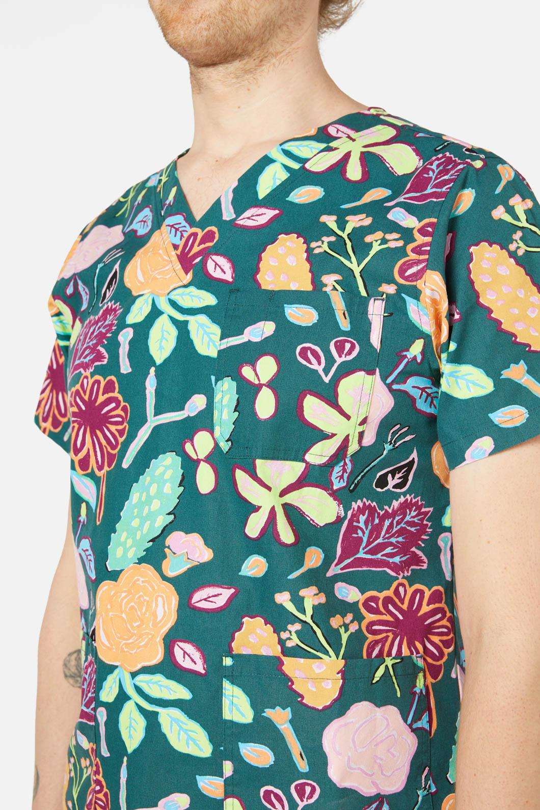 Pitched Petals Scrub Set - Image 5