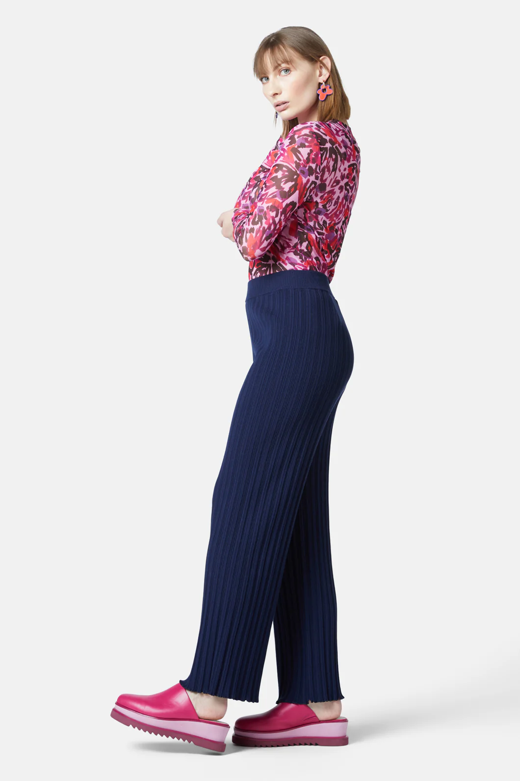 Pleat Knit Pant - Image 7
