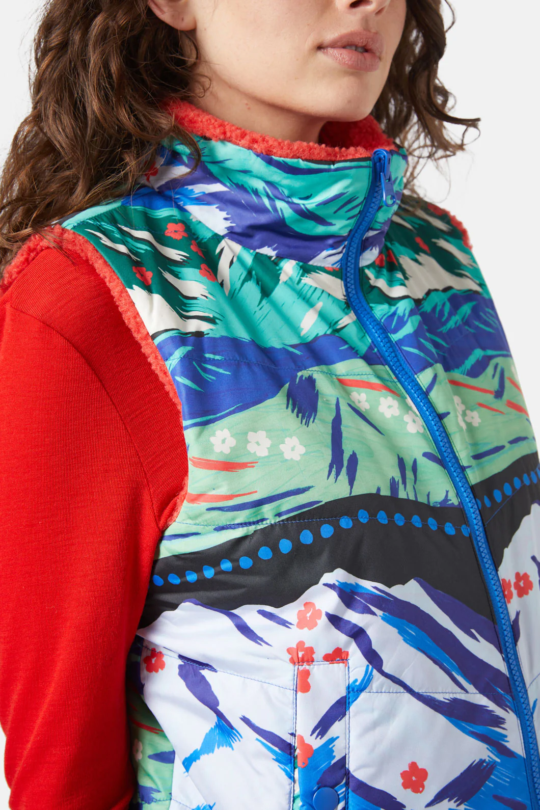 Ranges Reversible Sherpa Vest - Image 7