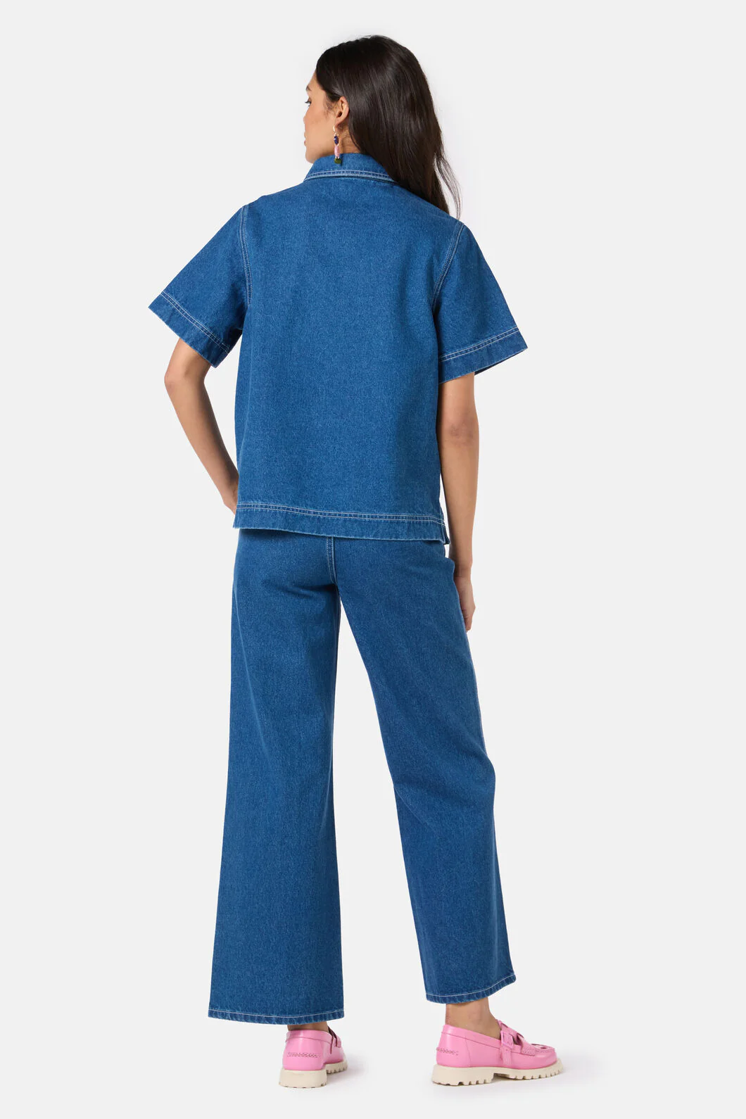 Sirena Denim Shirt - Image 4