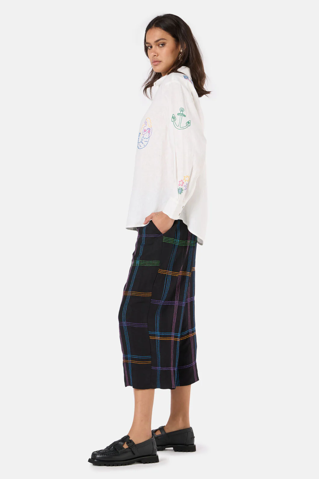 Sirena Emb Shirt - Image 3