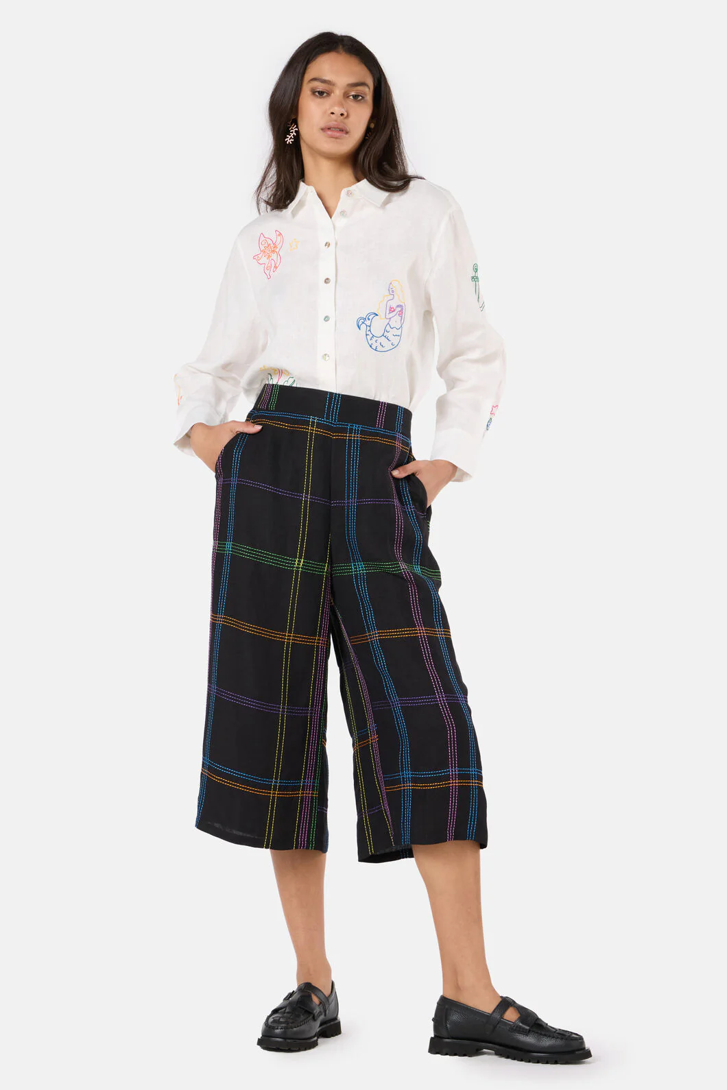 Sirena Emb Shirt - Image 7