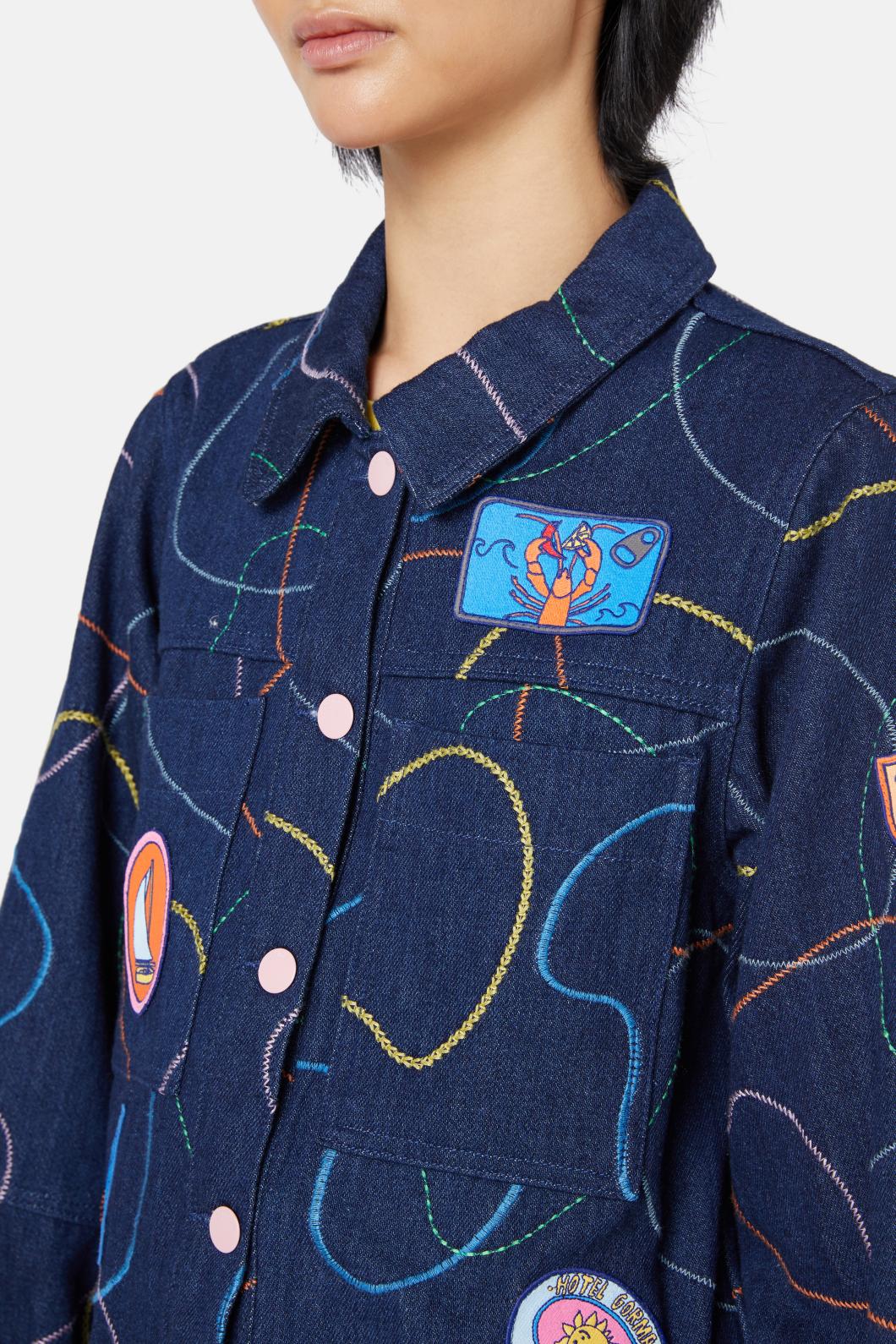 Taking A Trip Embroidered Jacket - Image 11