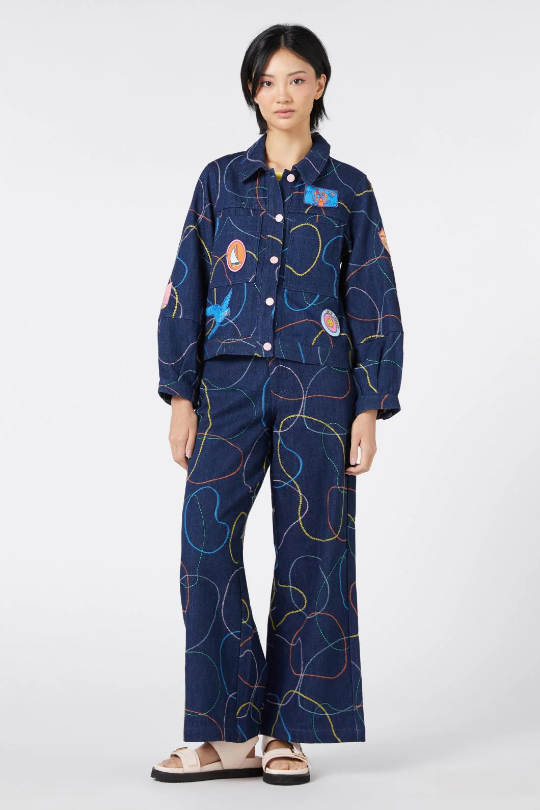 Taking A Trip Embroidered Jacket - Image 6