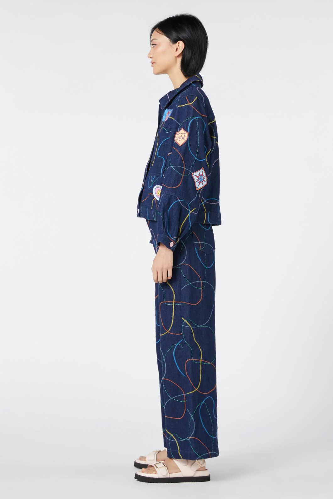 Taking A Trip Embroidered Jacket - Image 7