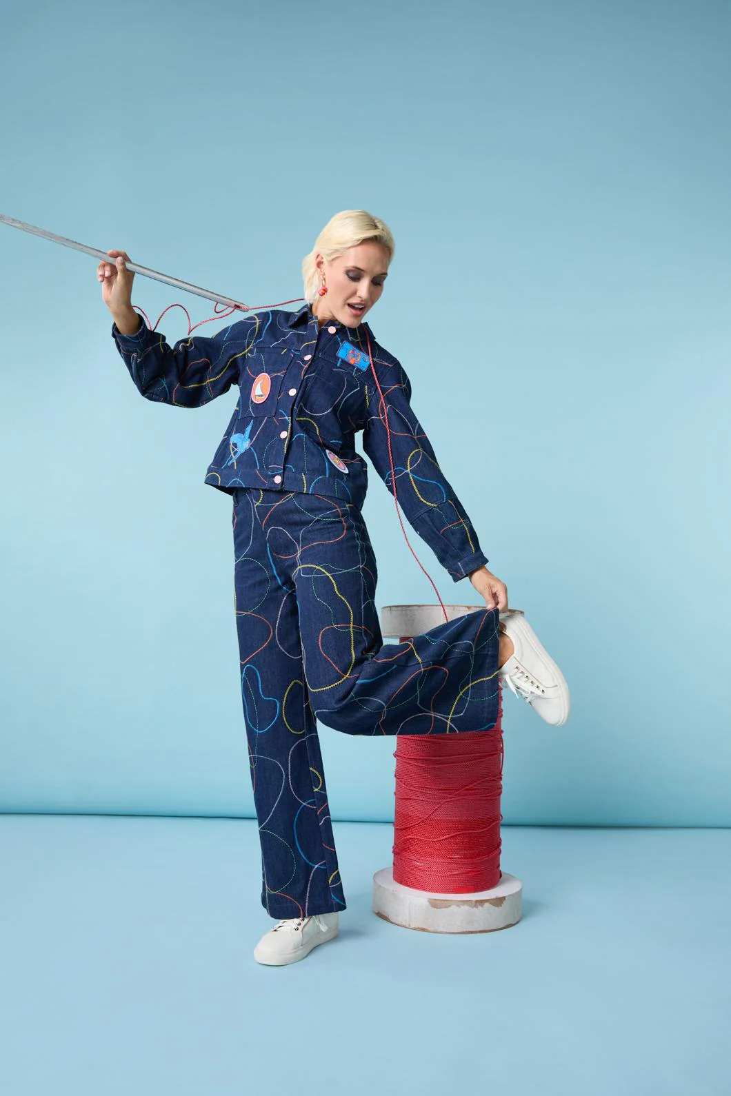 Taking A Trip Embroidered Jacket - Image 9