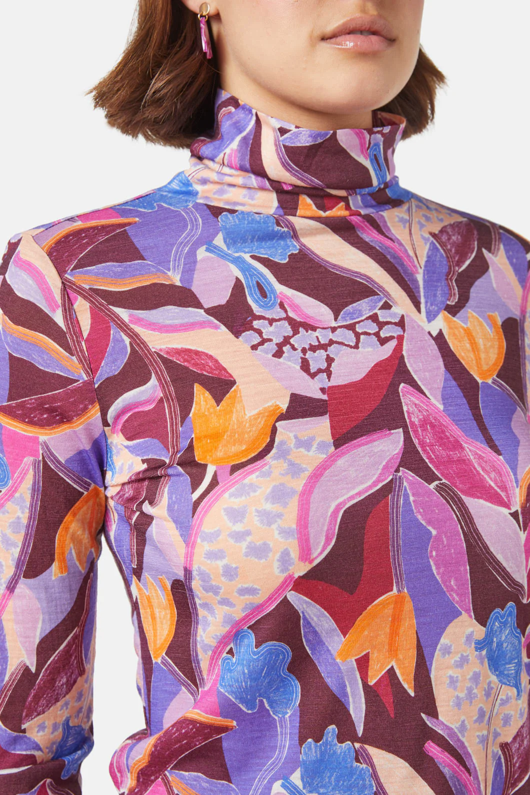 Tender Tulips Polo Top - Image 6