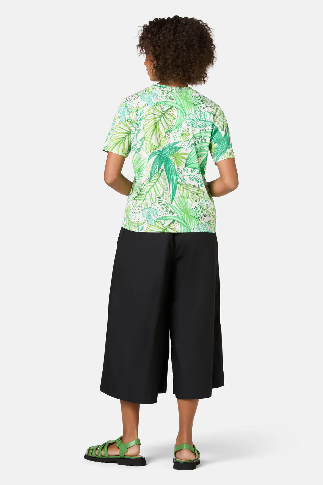 Tree Fern Print Classic Tee - Image 4
