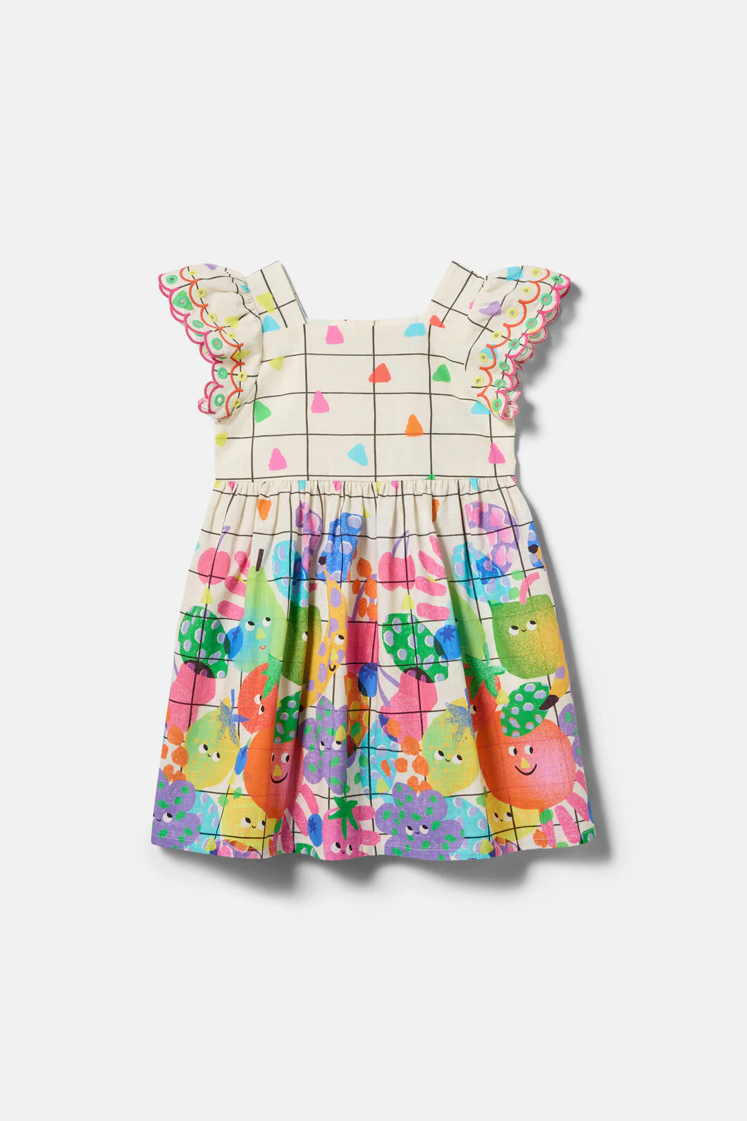 Tutti Frutti Kids Border Dress - Image 3