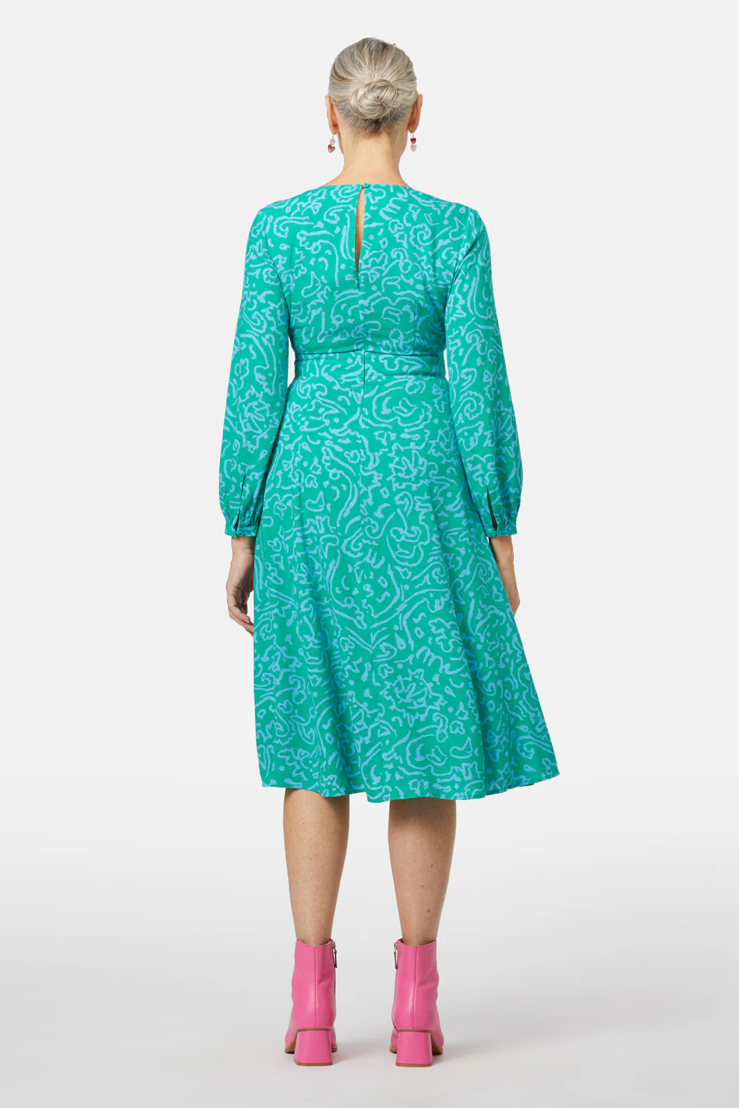 Vase Details Dress - Image 4