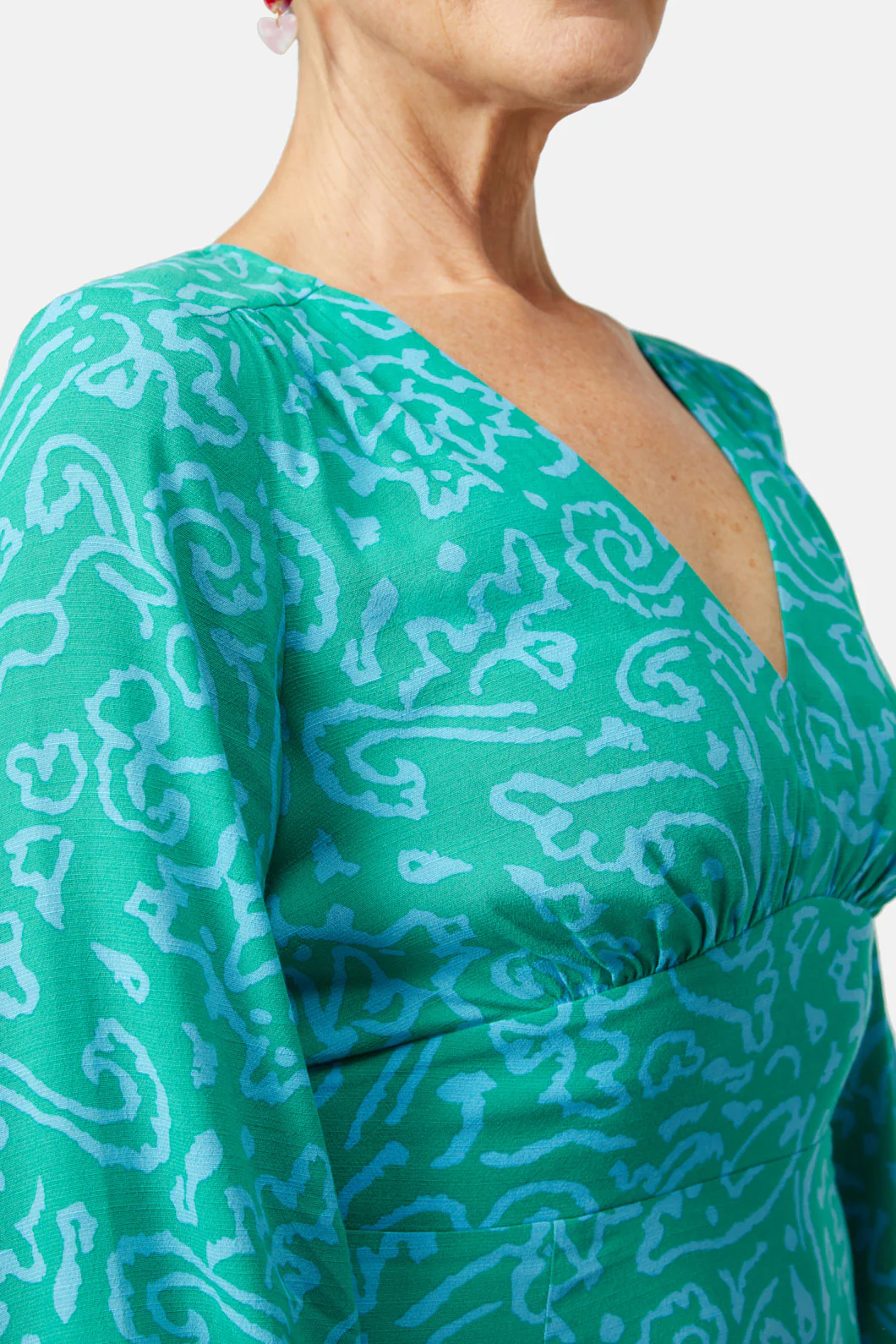 Vase Details Dress - Image 5