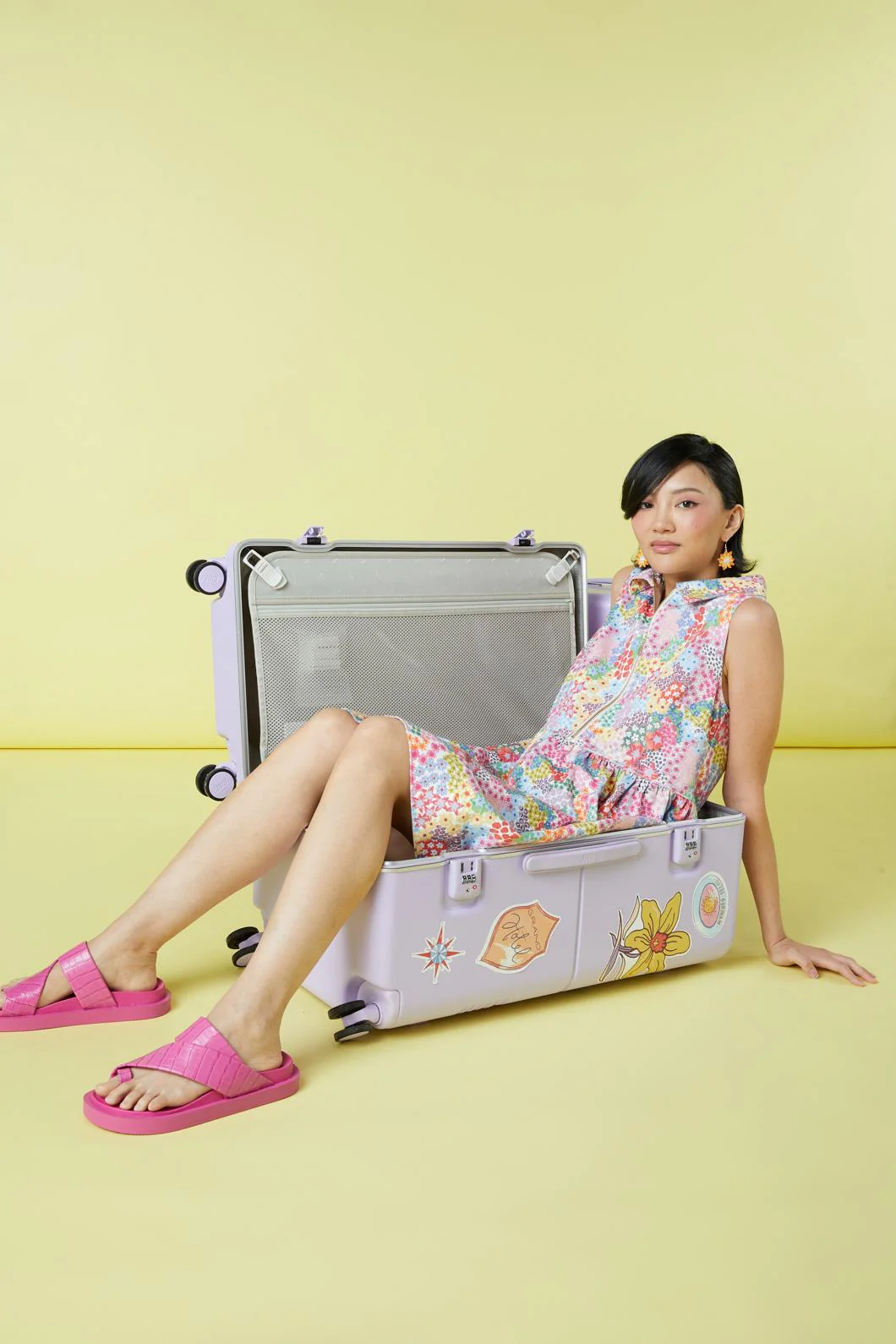 Wild Blossoms Denim Dress - Image 8